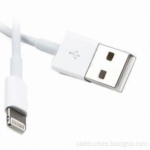 USB Data Charge Cable, Suitable for iPhone 5, iPad Touch 5, iPod Nano 7, iPad Mini, 4, OEM Brand
